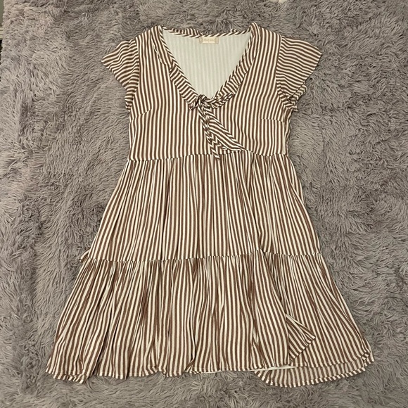 Altar’d State Striped Mini Dress - Picture 3 of 8